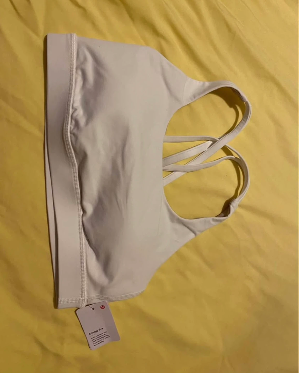 Lululemon Energy Bra White Size 8