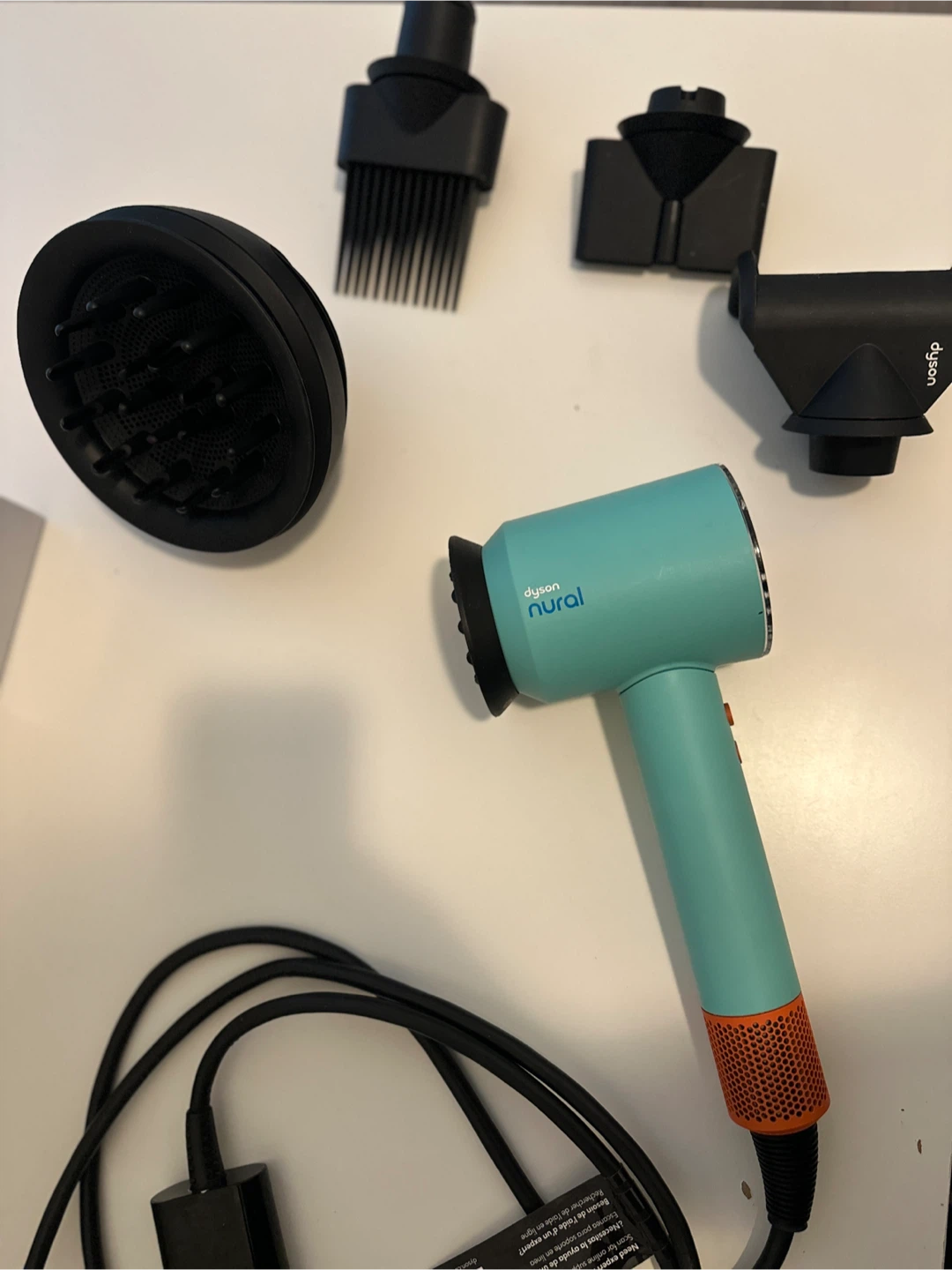 Dyson Nural Hair Dryer with Attachments