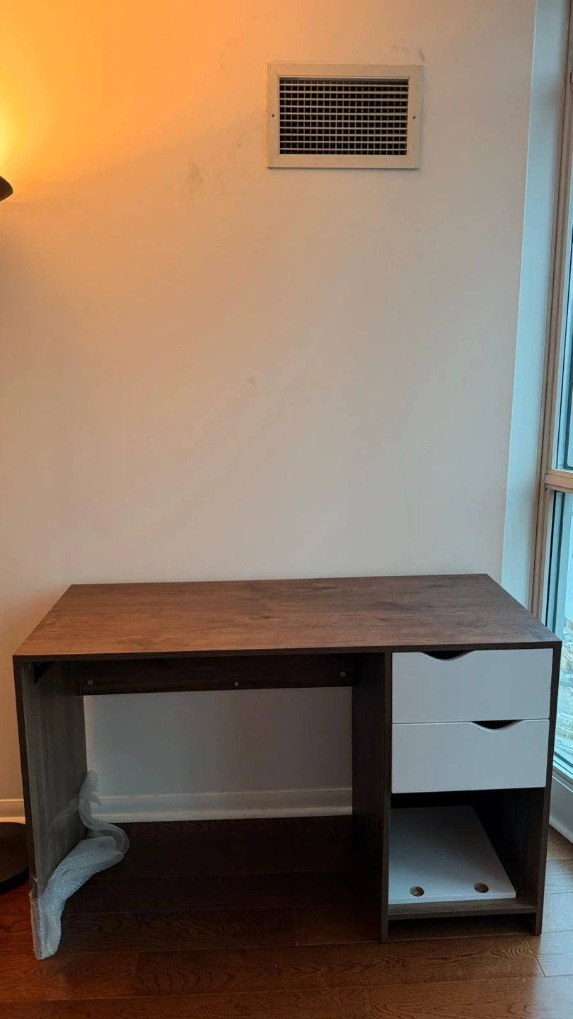 Compact Desk with Drawers - photo 2