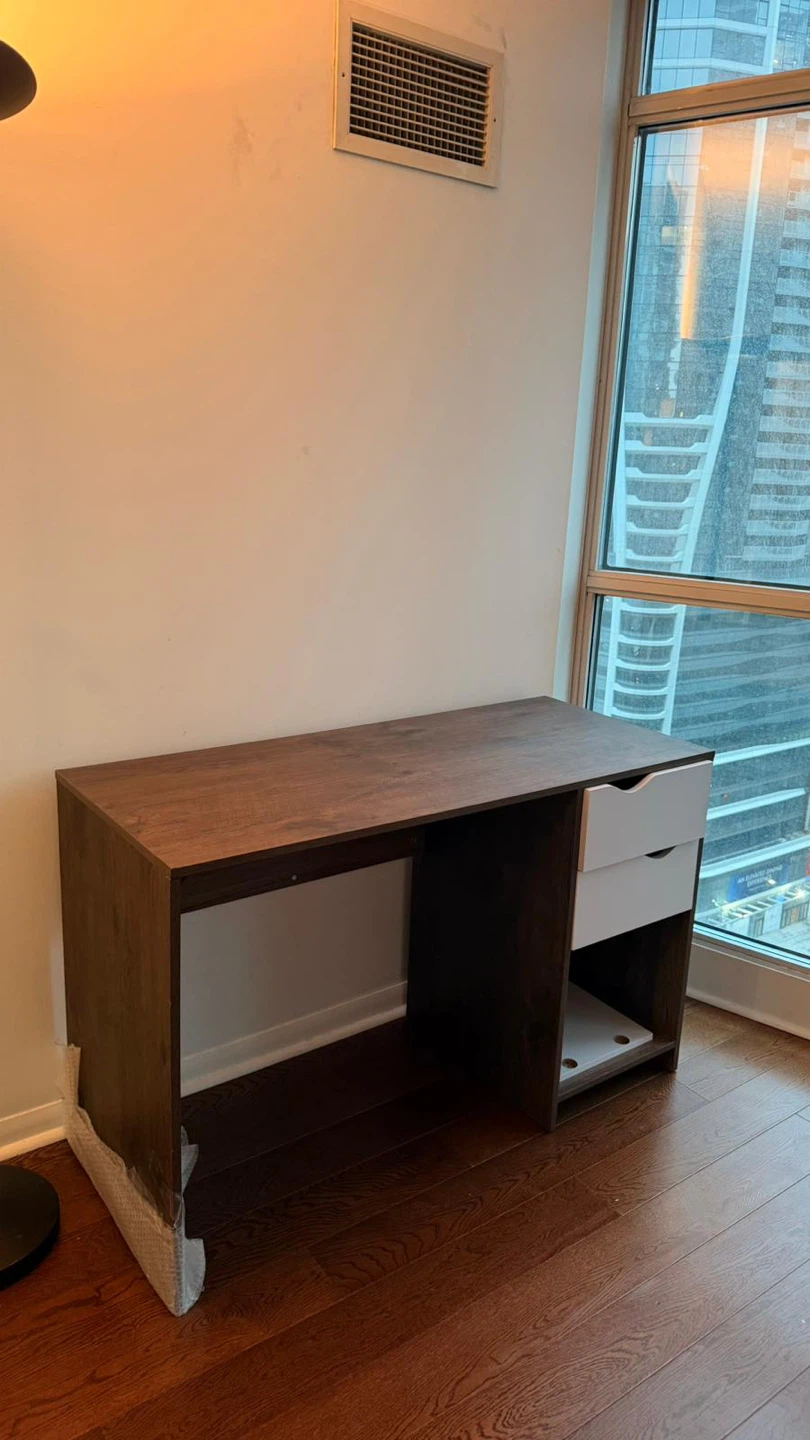 Compact Desk with Drawers - photo 3
