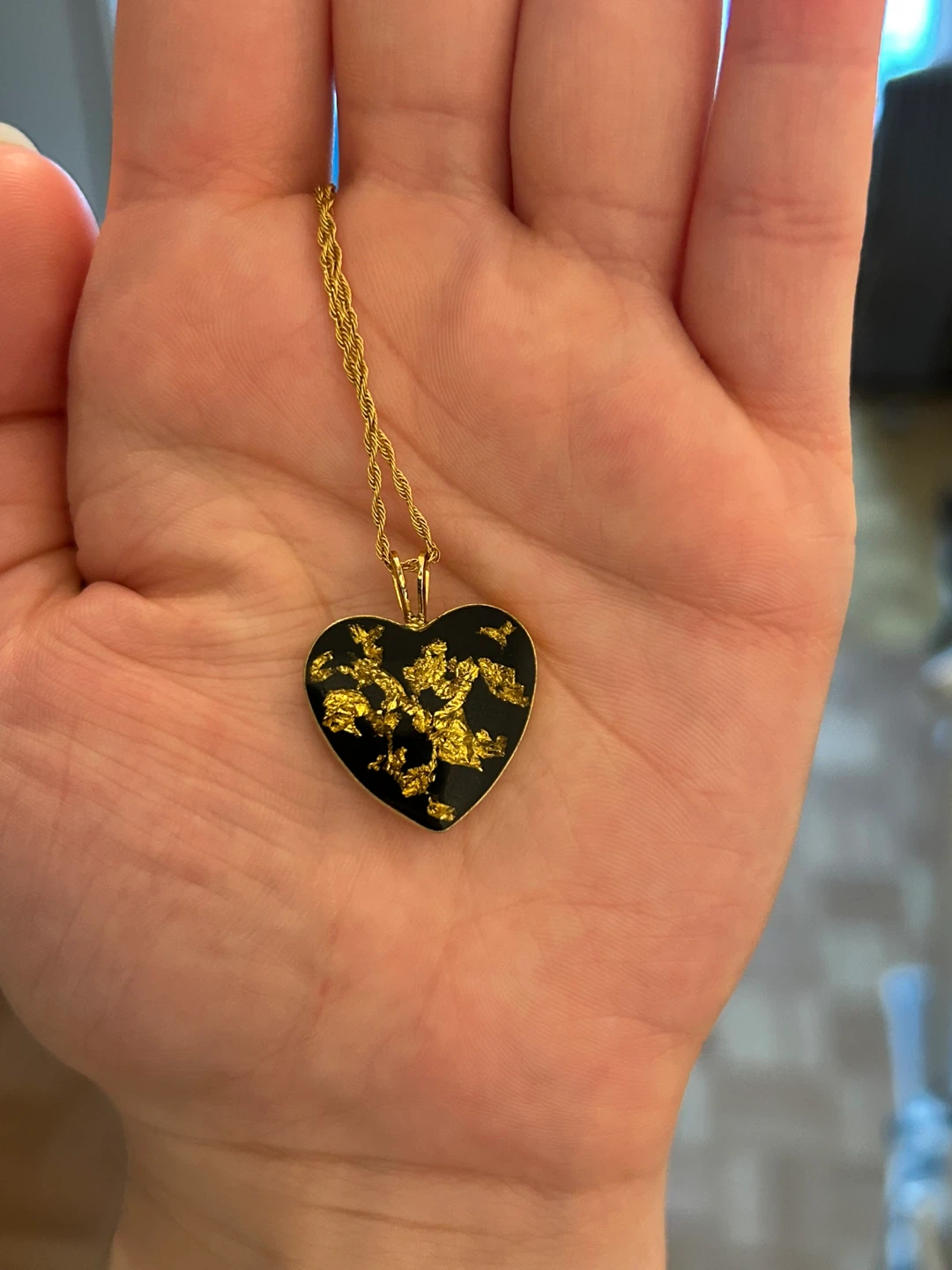14K Gold Heart Pendant Necklace - photo 2