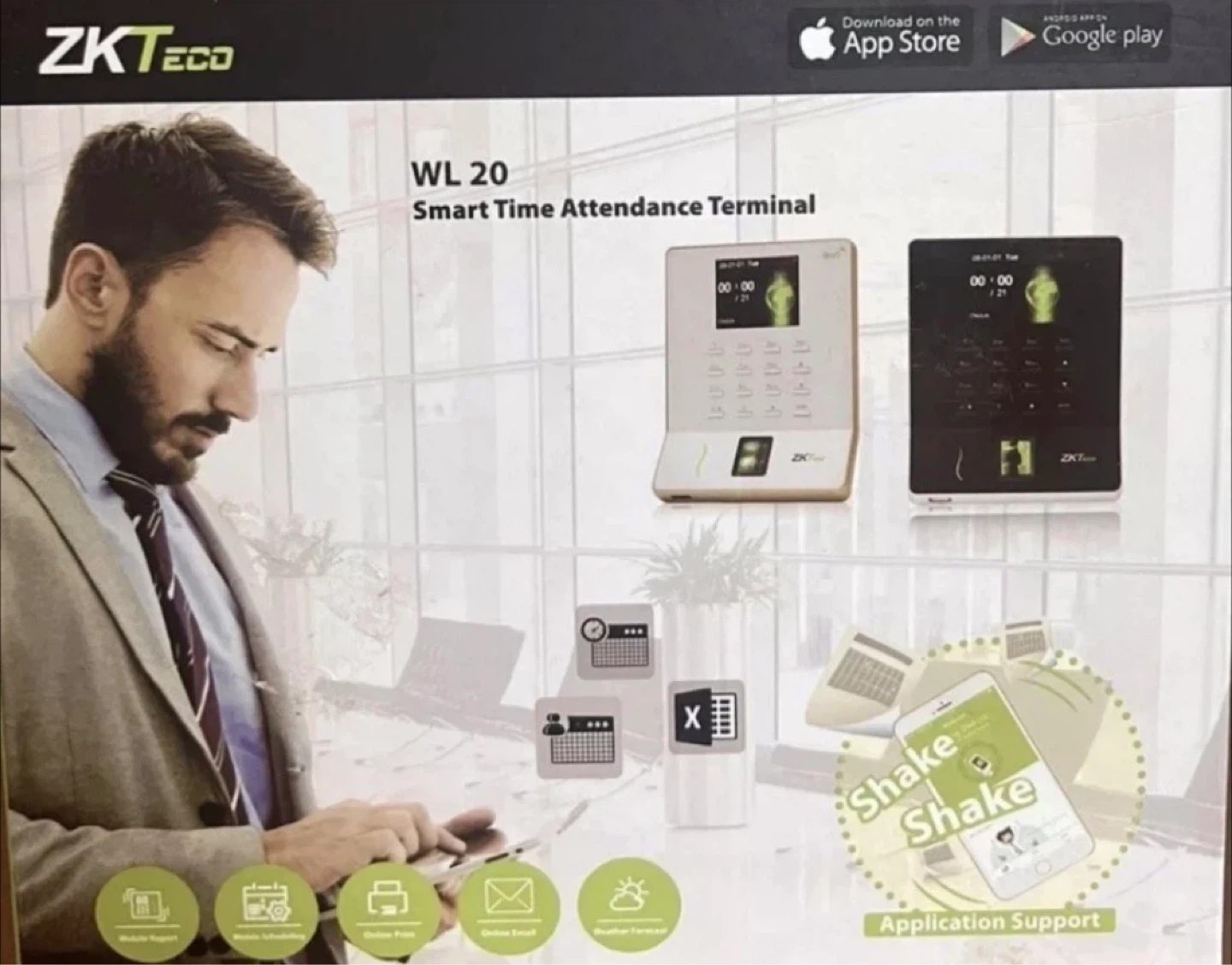 ZKTeco WL20 Smart Time Attendance Terminal🌱 - photo 5