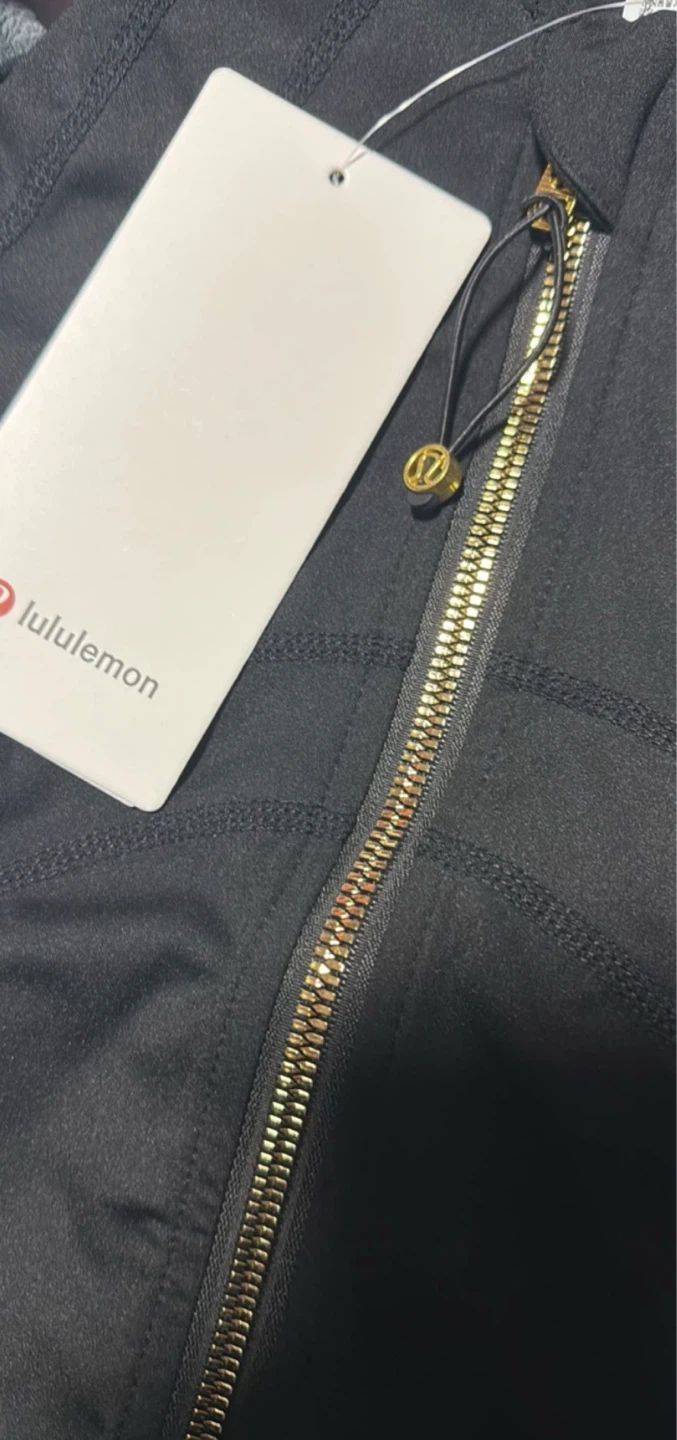 Lululemon Black Full Zip Jacket Size 08