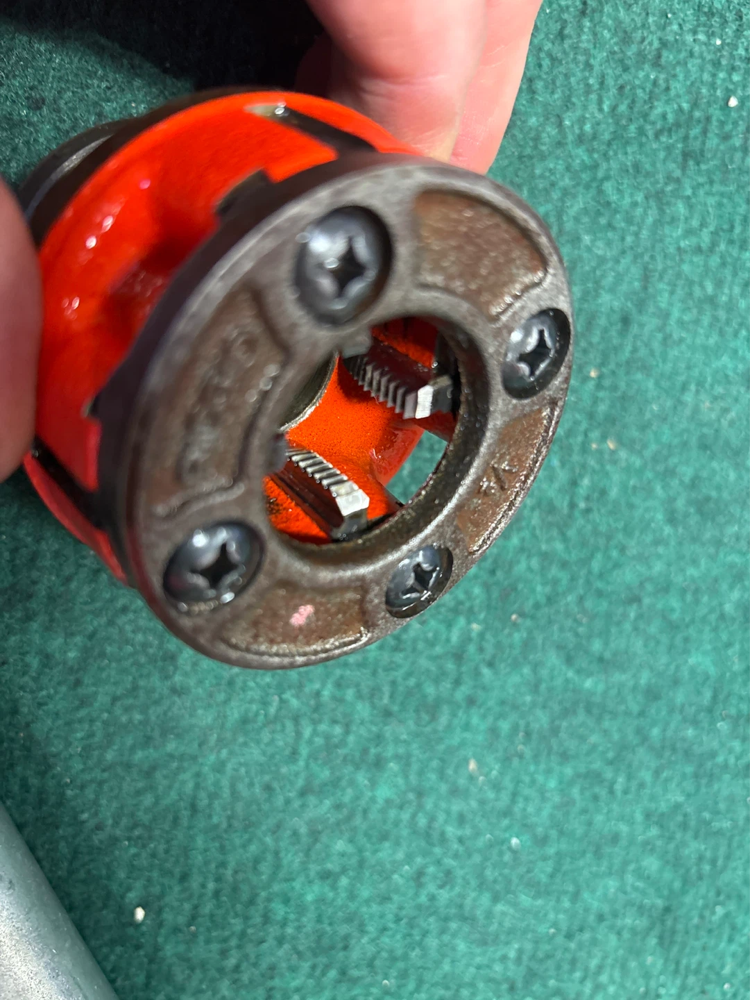 RIDGID 00-R Pipe Threader with Die Head 1/2" - photo 5
