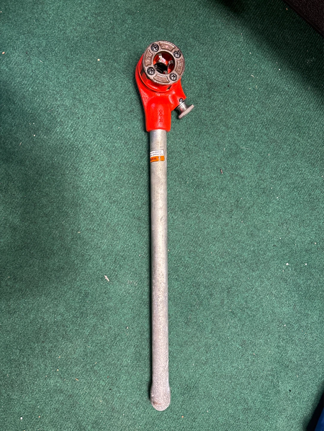 RIDGID 00-R Pipe Threader with Die Head 1/2"