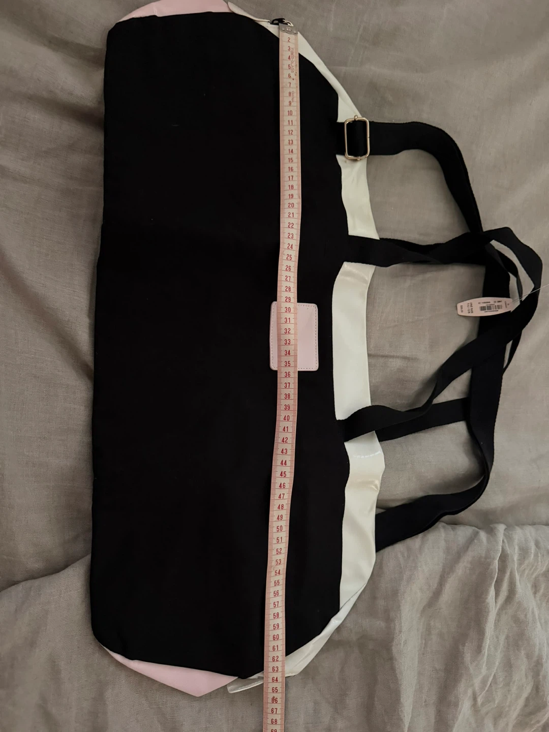 Victoria's Secret Tote Bag Black White Pink - photo 4