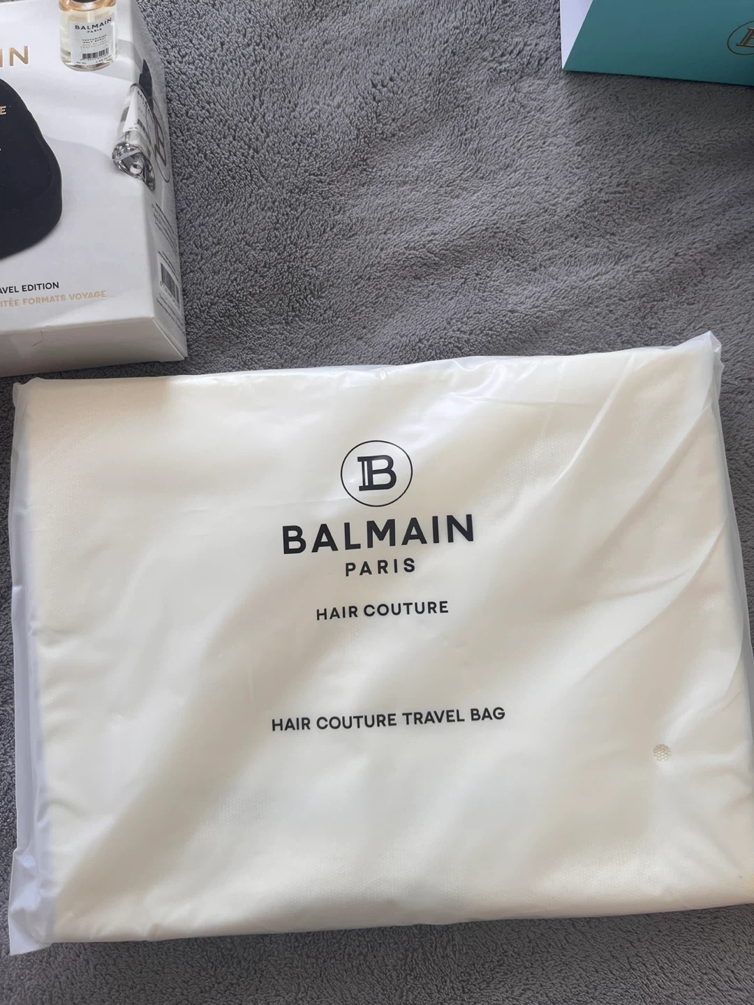 Balmain Paris Hair Couture Travel Bag
