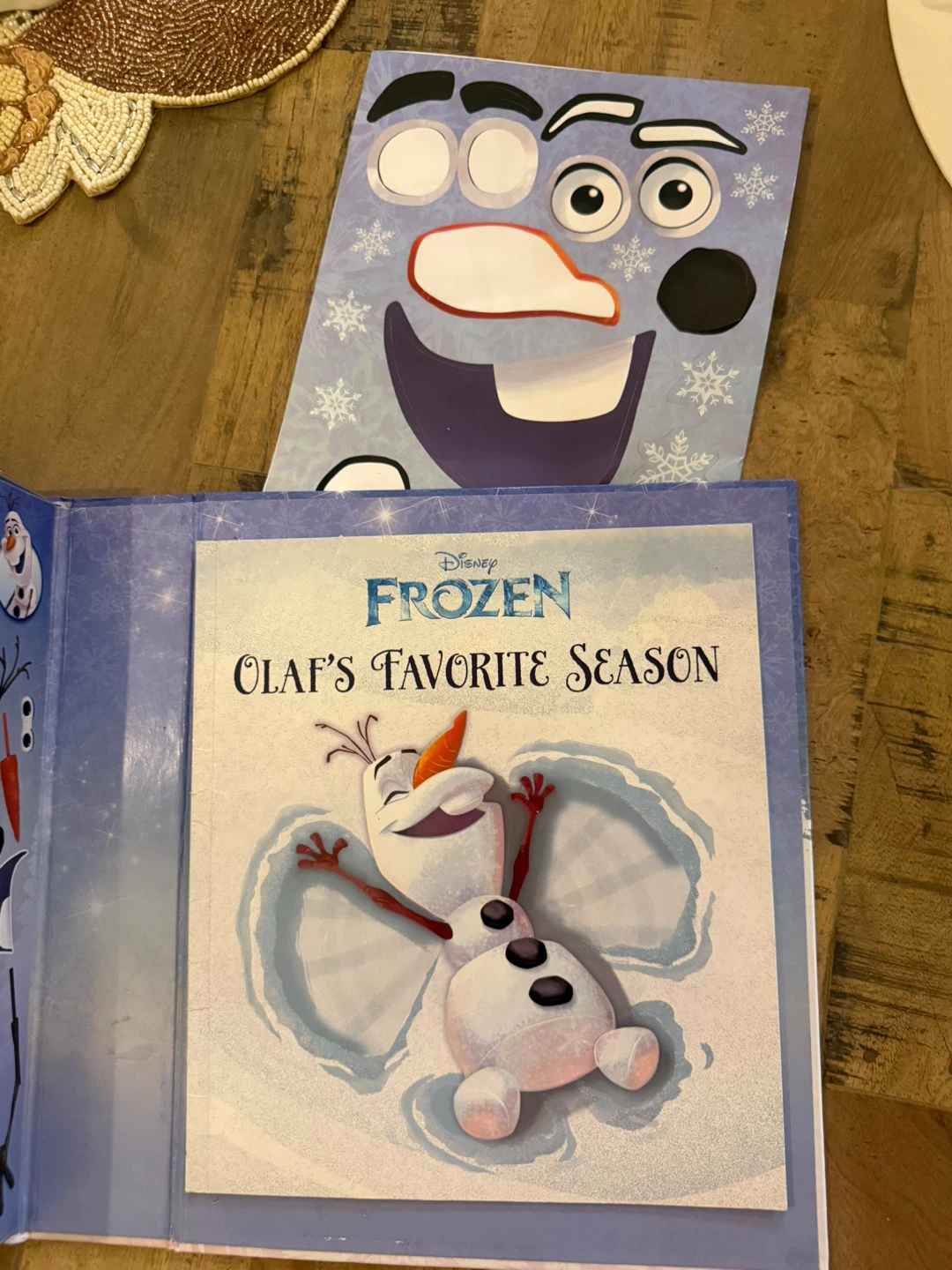 🌱Frozen "Do You Want to Build an Olaf?" Storybook & Snowman Kit - photo 5