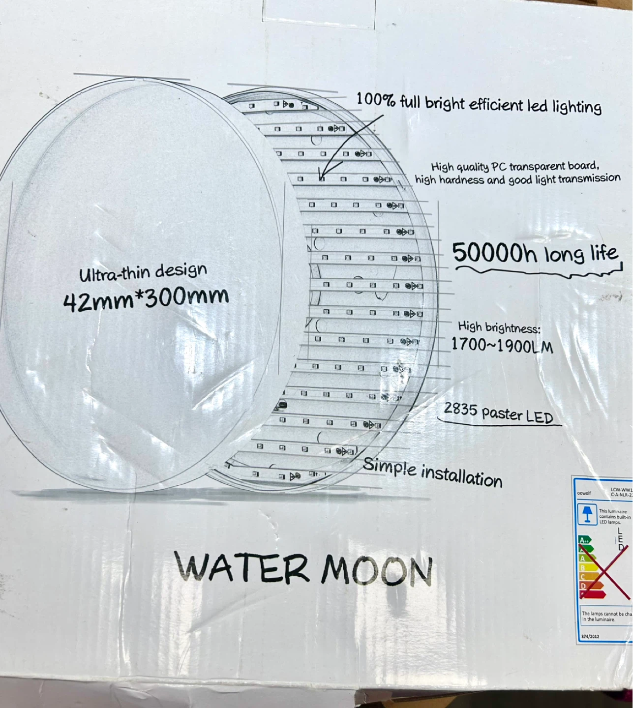 LED ceiling fixture - photo 3