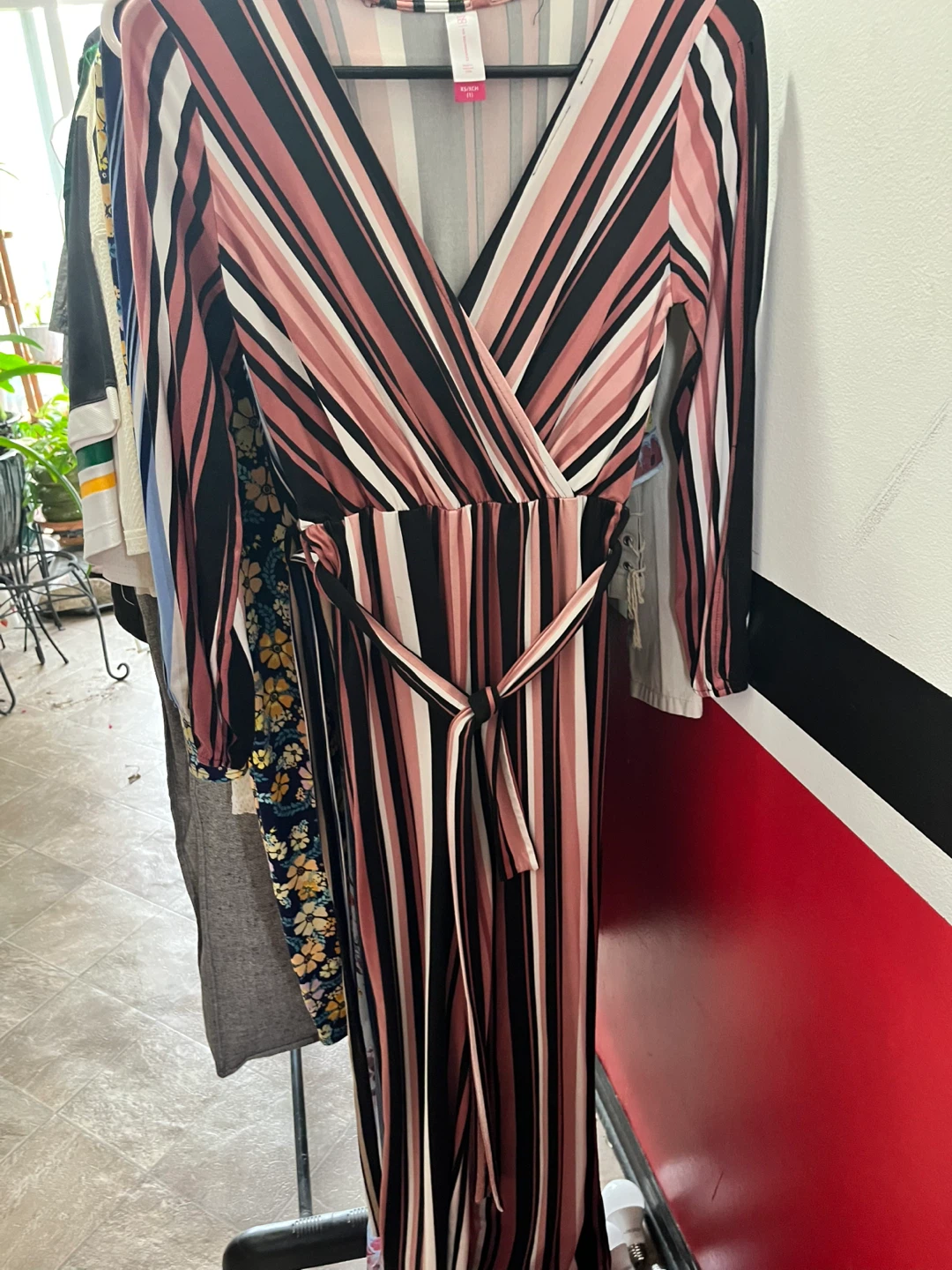No Boundaries Striped Jumpsuit XS - photo 2