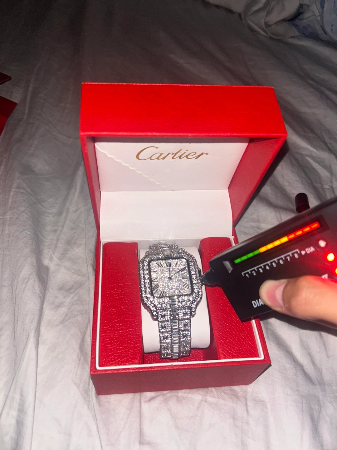 Moissanite Carti Watch