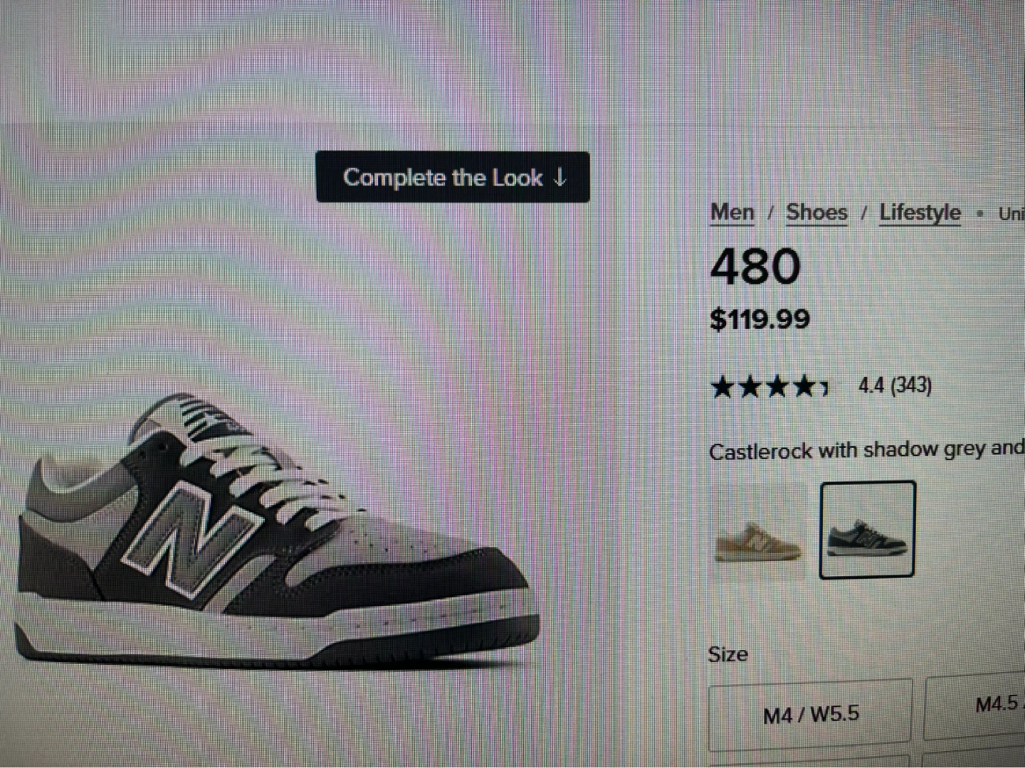 New Balance 480 MEN Shoes. # 8.5US - New- - photo 5