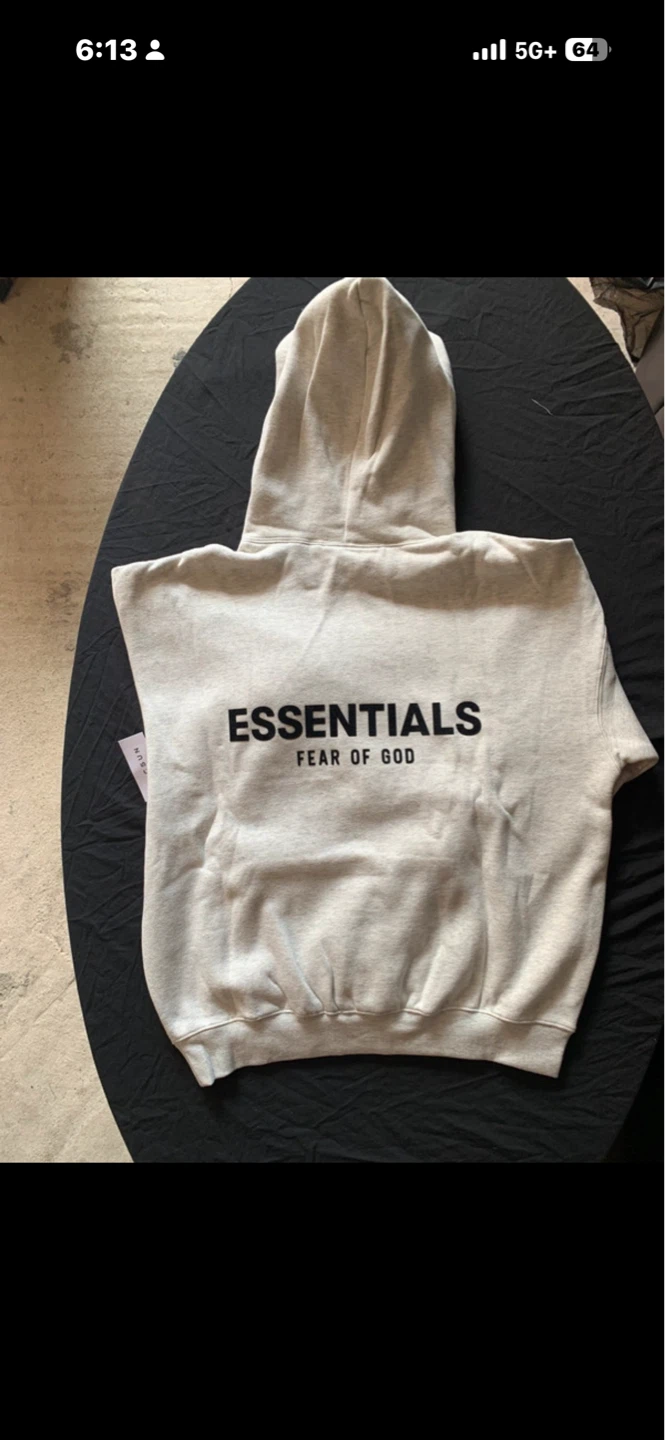ESSENTIALS Fear of God Hoodie with dust bag - photo 2