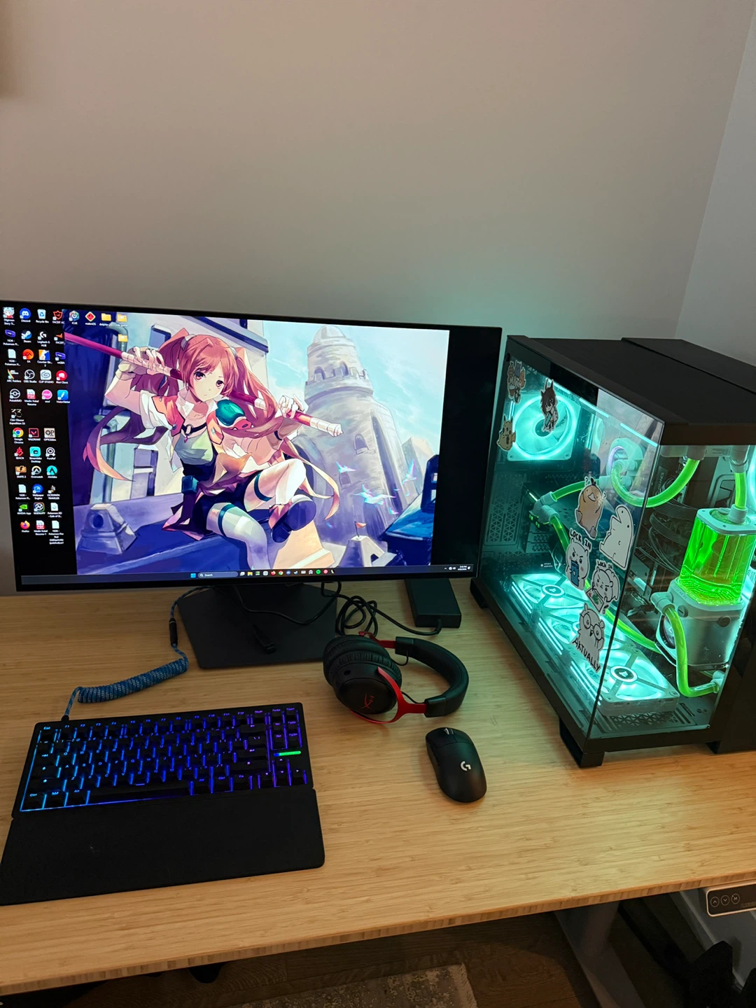 Custom  Origin Gaming  PC can be sold separately or  together
