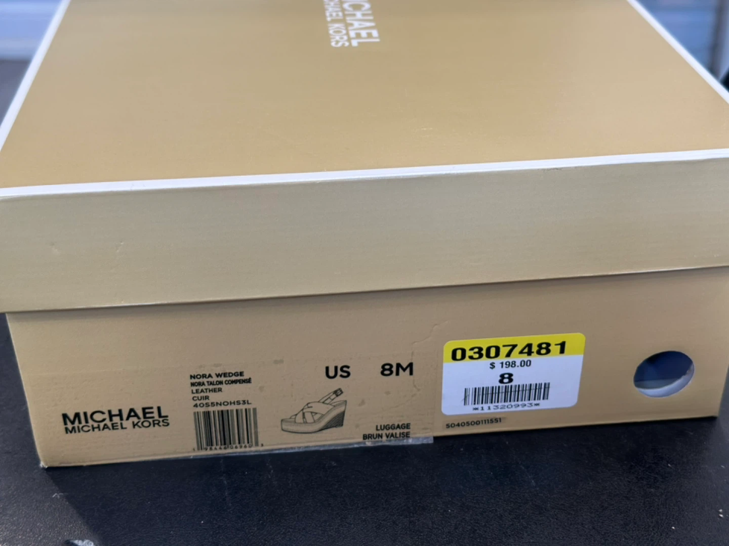 Michael Kors Nora Wedge Sandals - Size 8 - photo 4