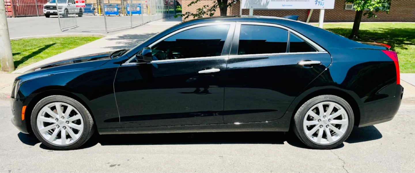 Black 2018 Cadillac ATS 2.0T Sedan