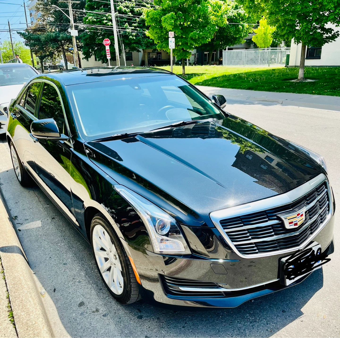 Black 2018 Cadillac ATS 2.0T Sedan - photo 2