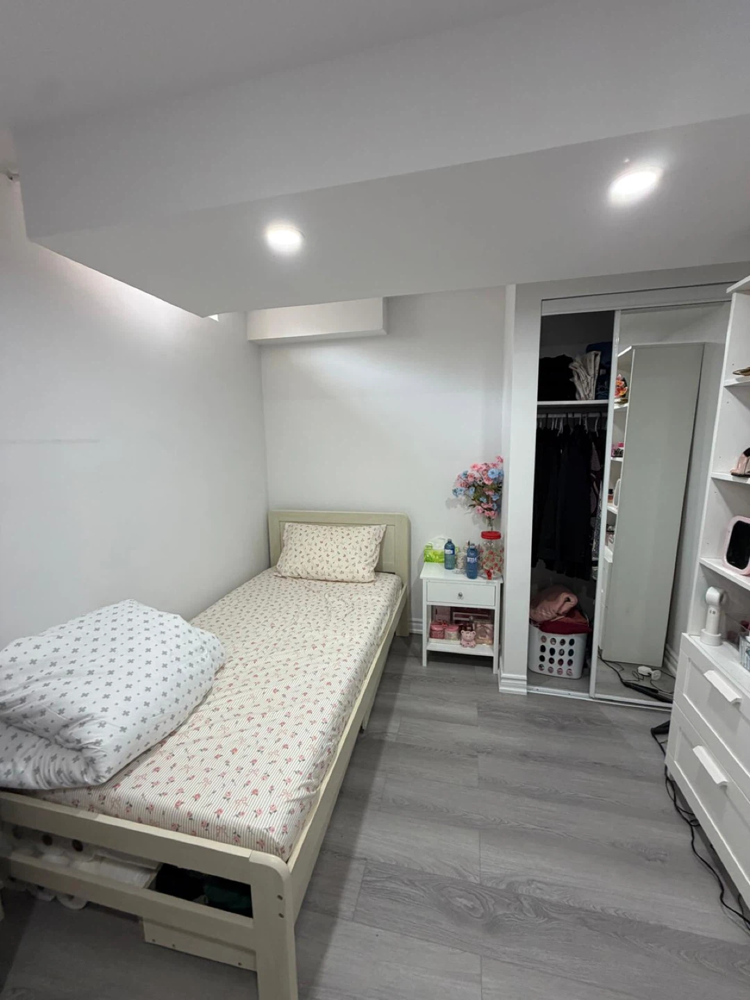 Single Bed Frame + mattress
