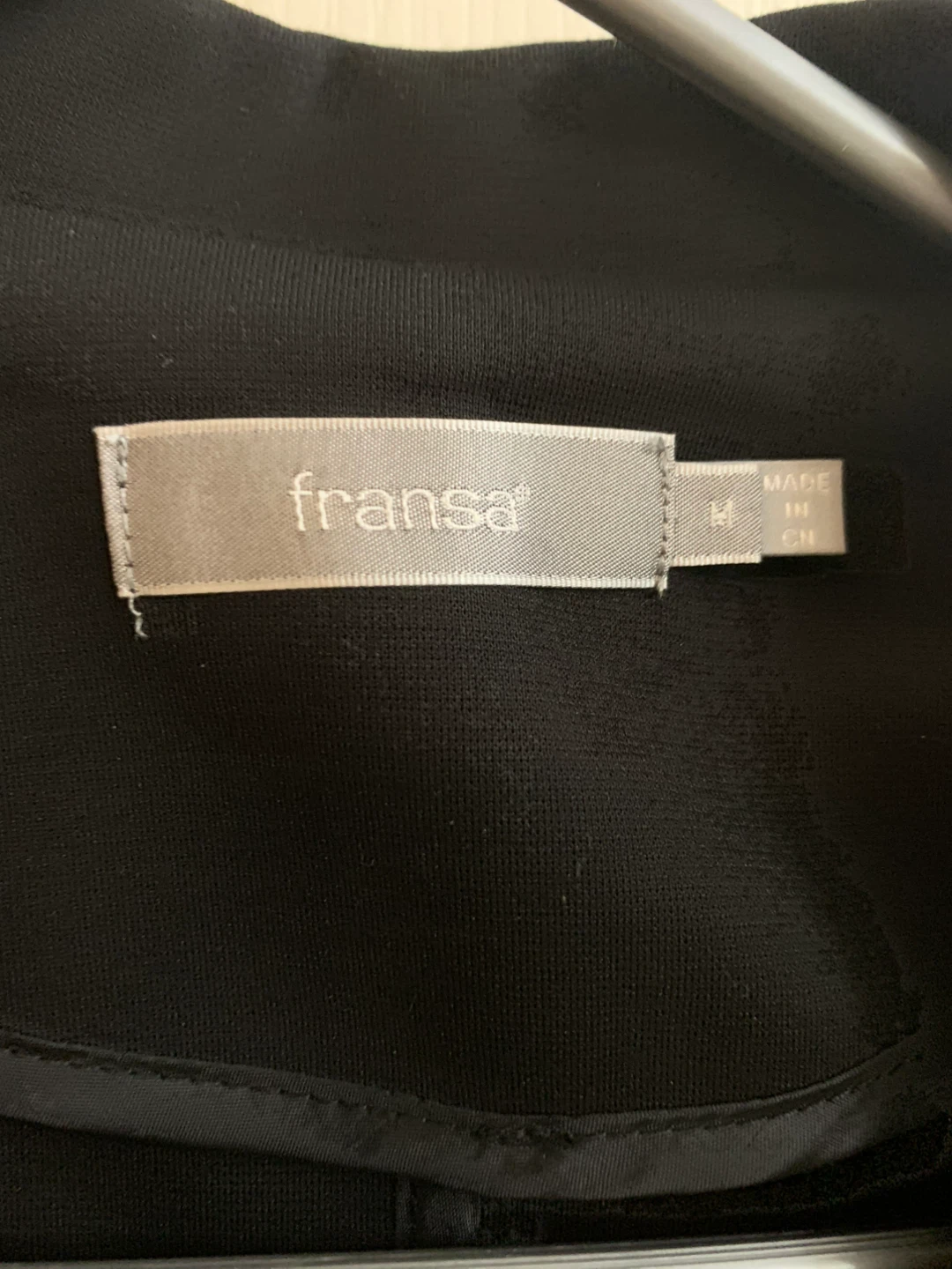 Fransa Black Blazer Size M - photo 3