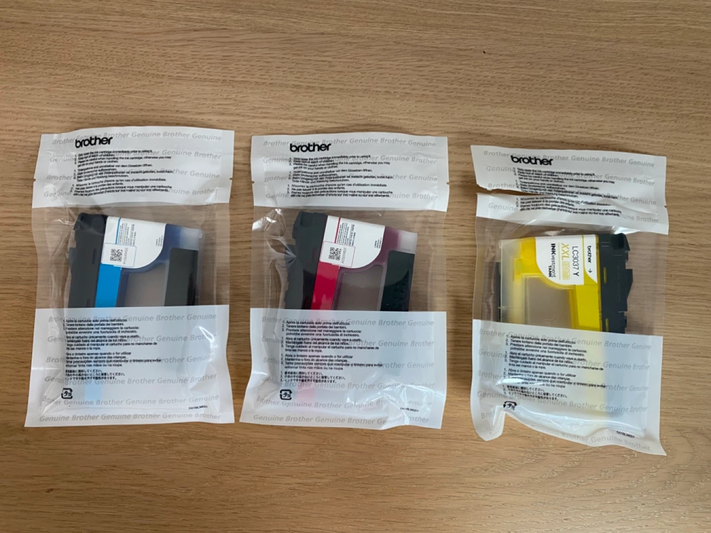 Brother LC30373PKS XXL Ink Cartridges (Cyan, Magenta, Yellow) - photo 2