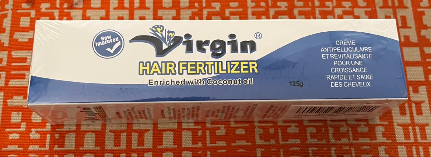 Virgin Hair Fertilizer - Enriched with Coconut Oil