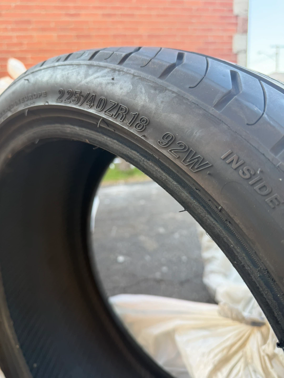Goodyear Eagle Sport 225/40ZR18 92W Tires (Set of 4) - photo 3