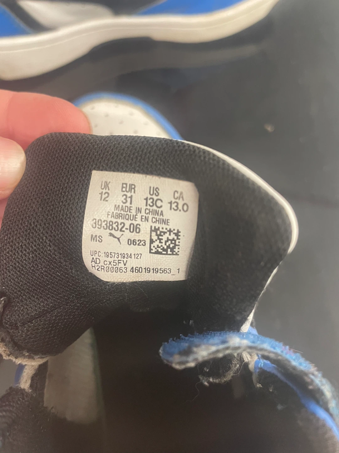 Kids Puma High-Top Sneakers Size 13 - photo 3