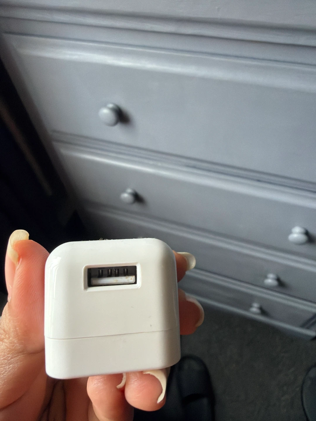 White USB Wall Charger - photo 2