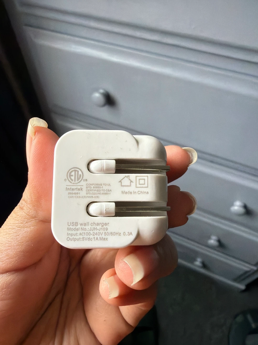 White USB Wall Charger