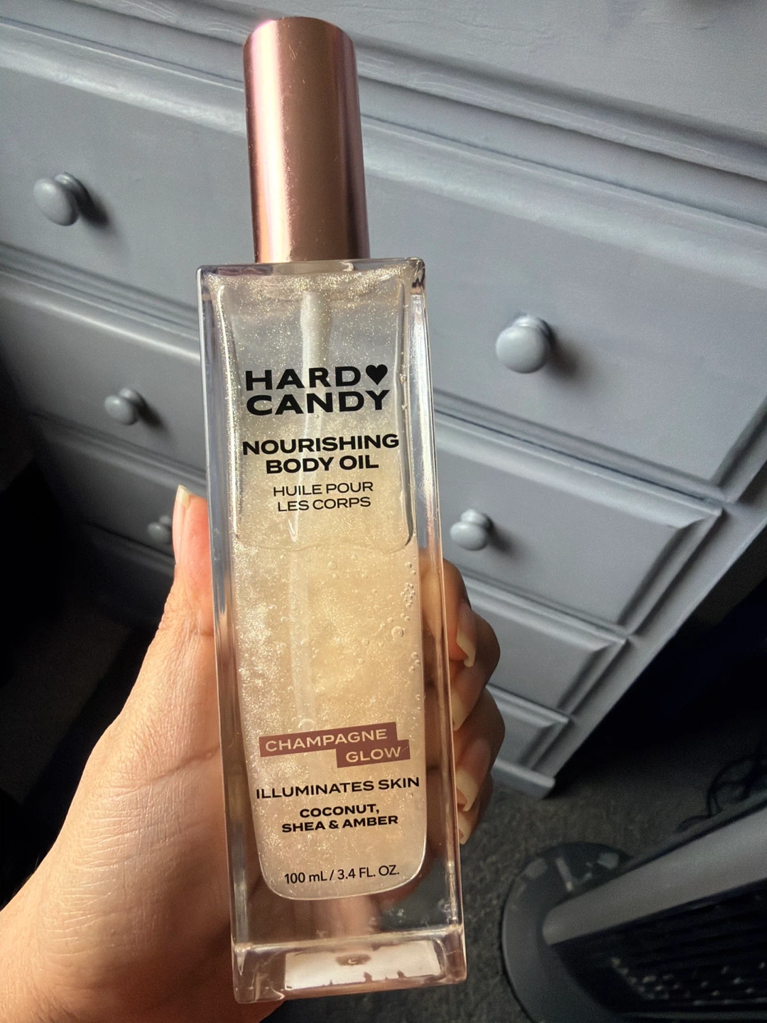 Hard Candy Nourishing Body Oil - Champagne Glow