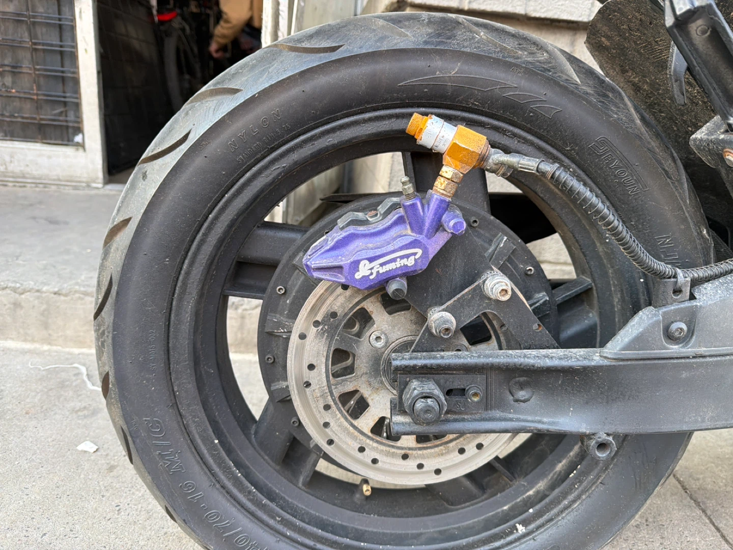 Black Electric Motorcycle - photo 2