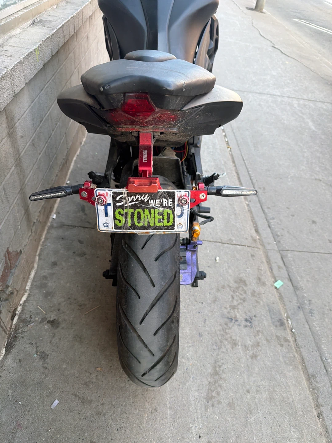 Black Electric Motorcycle - photo 4