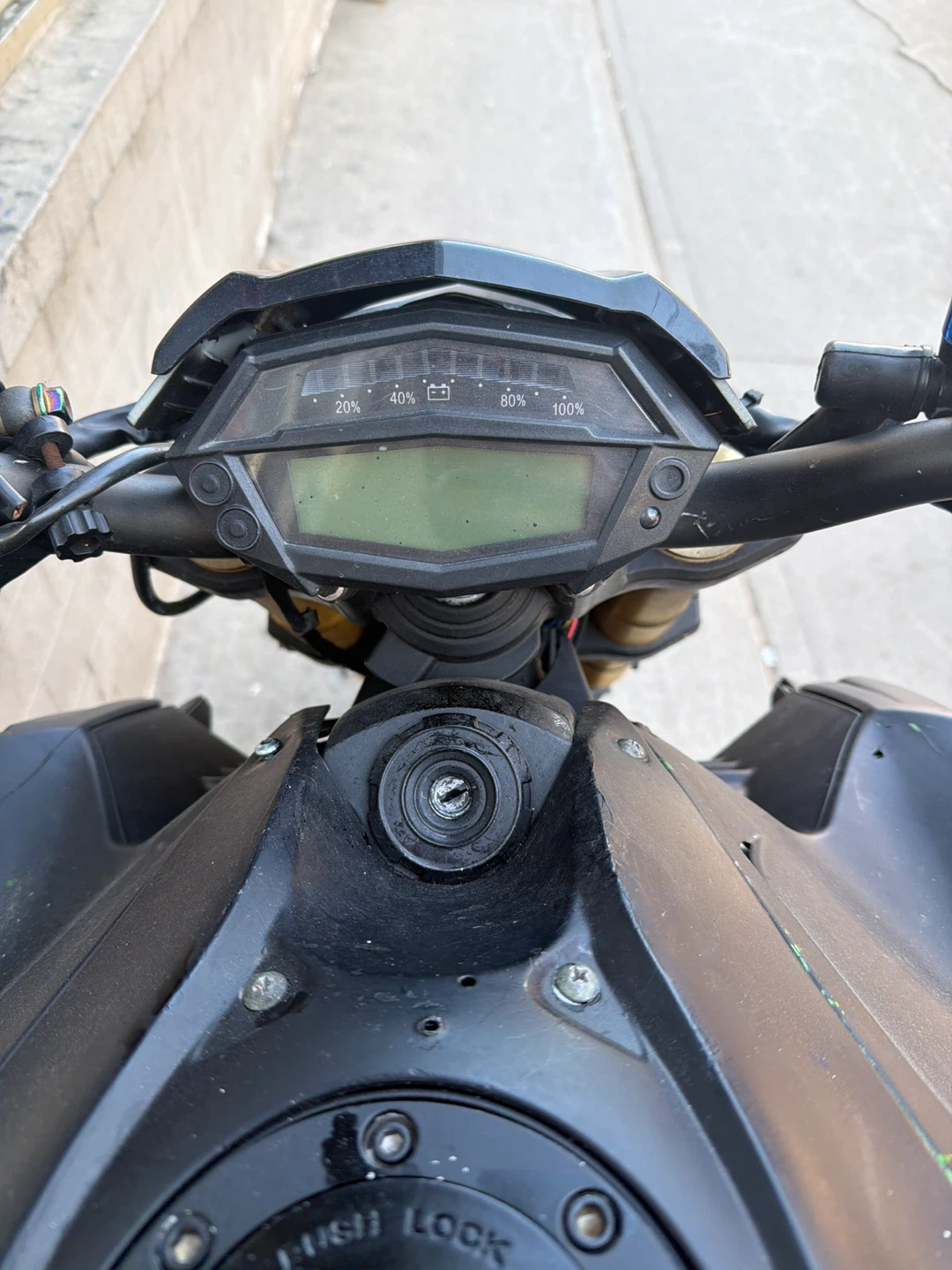Black Electric Motorcycle - photo 5