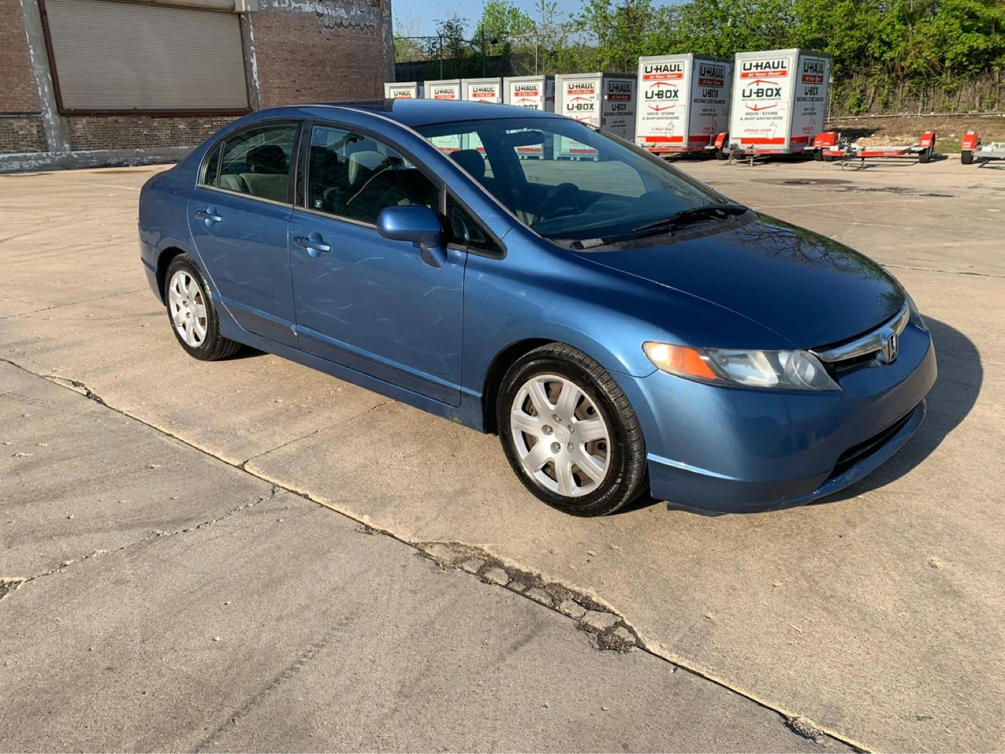 2006 Blue Honda Civic Sedan - photo 2