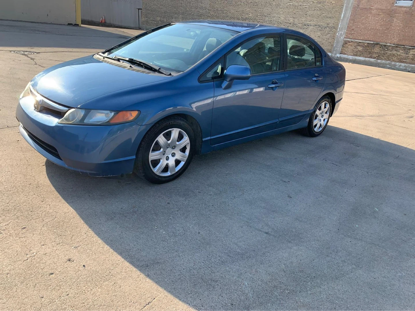 2006 Blue Honda Civic Sedan