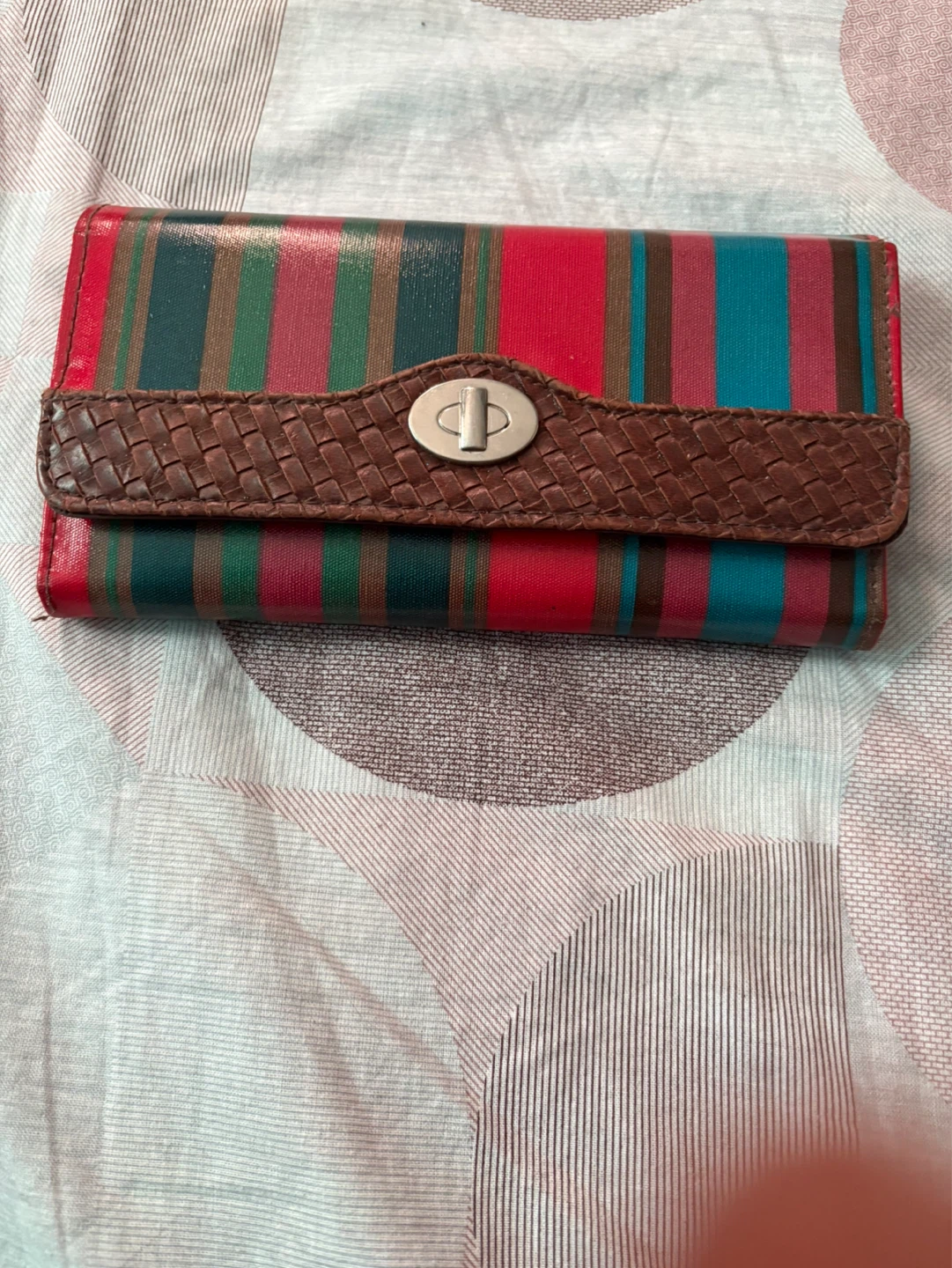 Striped Wallet
