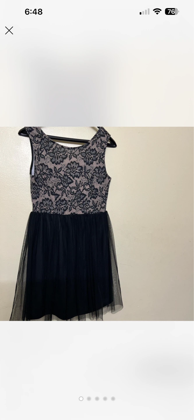 American Rag Lace & Tulle Dress Size S