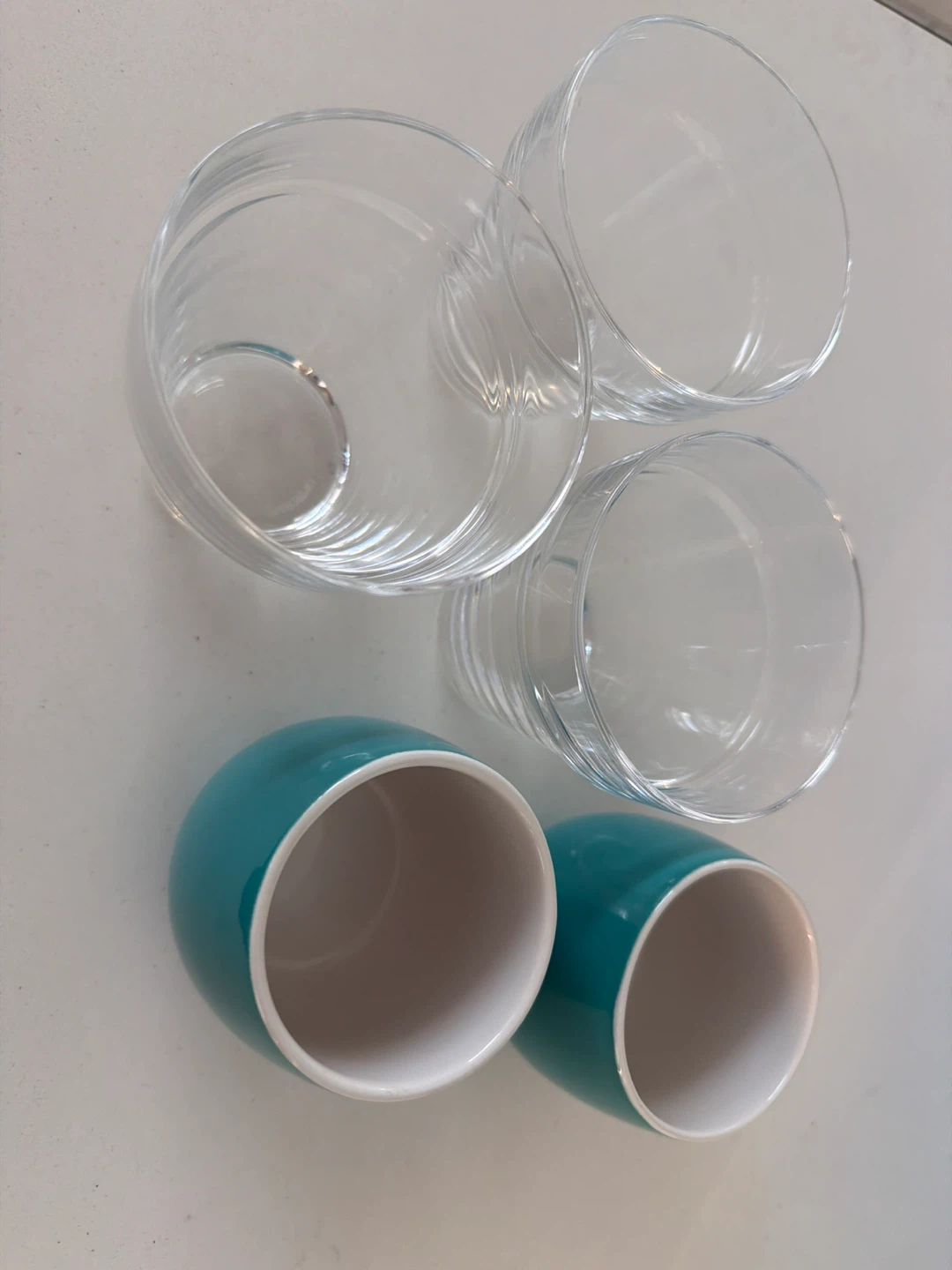 Set of 3 Glasses and Ceramic Cups - photo 2
