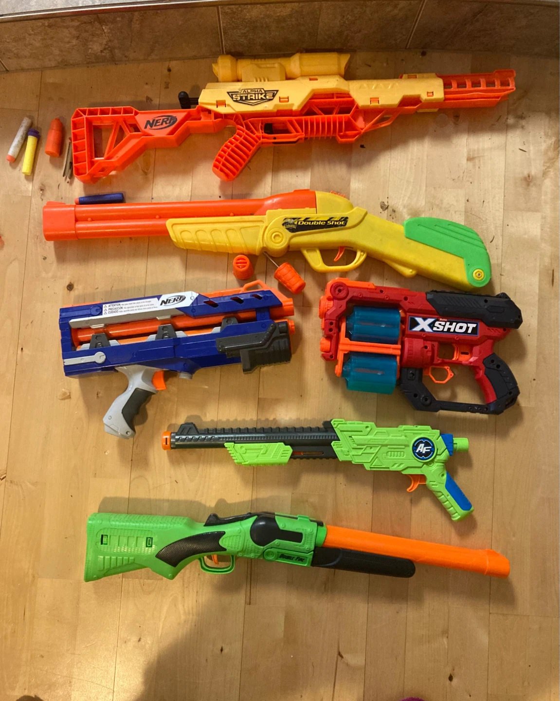Nerf and X-Shot Toy Blaster Bundle