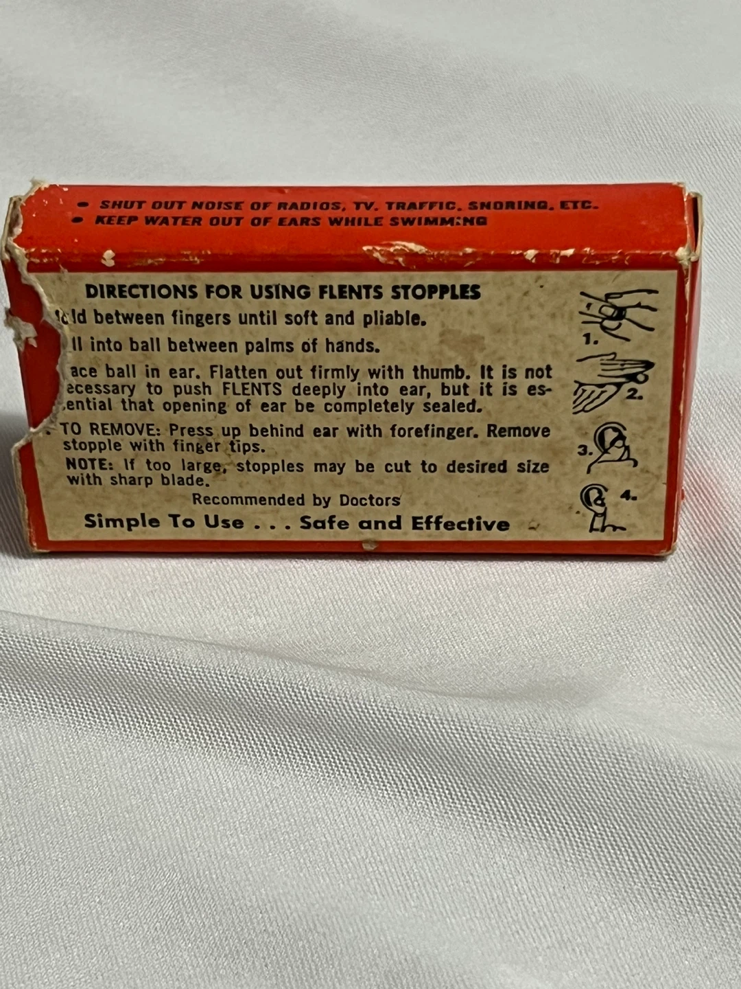 Vintage Flents Anti-Noise Ear Stopples - photo 3