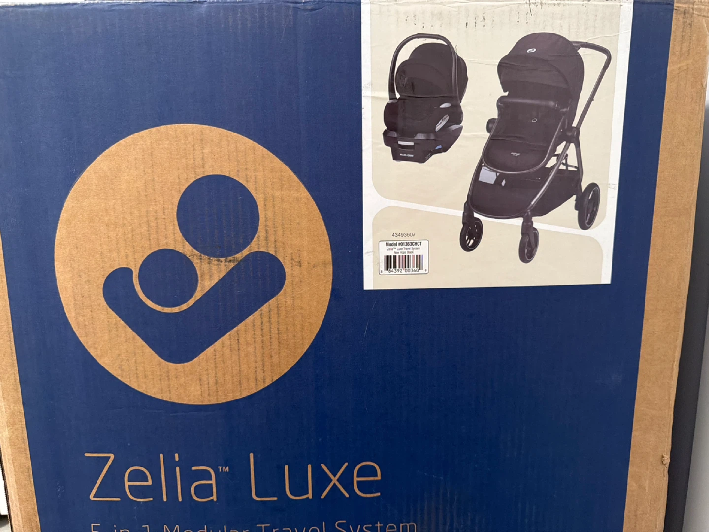 Maxi-Cosi Zelia Luxe Stroller - New Hope Black