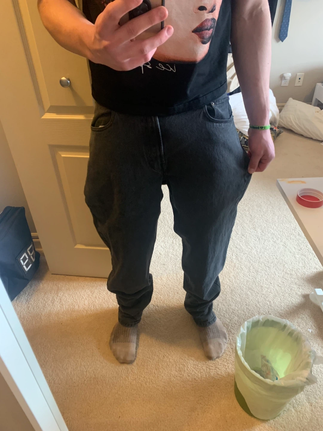 🖤 Tainted Denim Jeans - Charcoal Grey 🖤