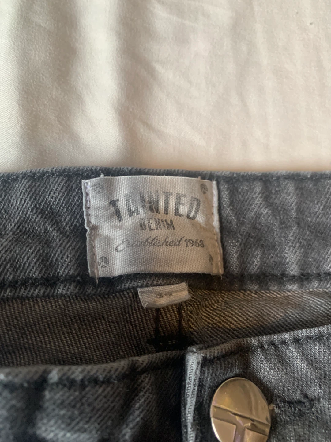 🖤 Tainted Denim Jeans - Charcoal Grey 🖤 - photo 4