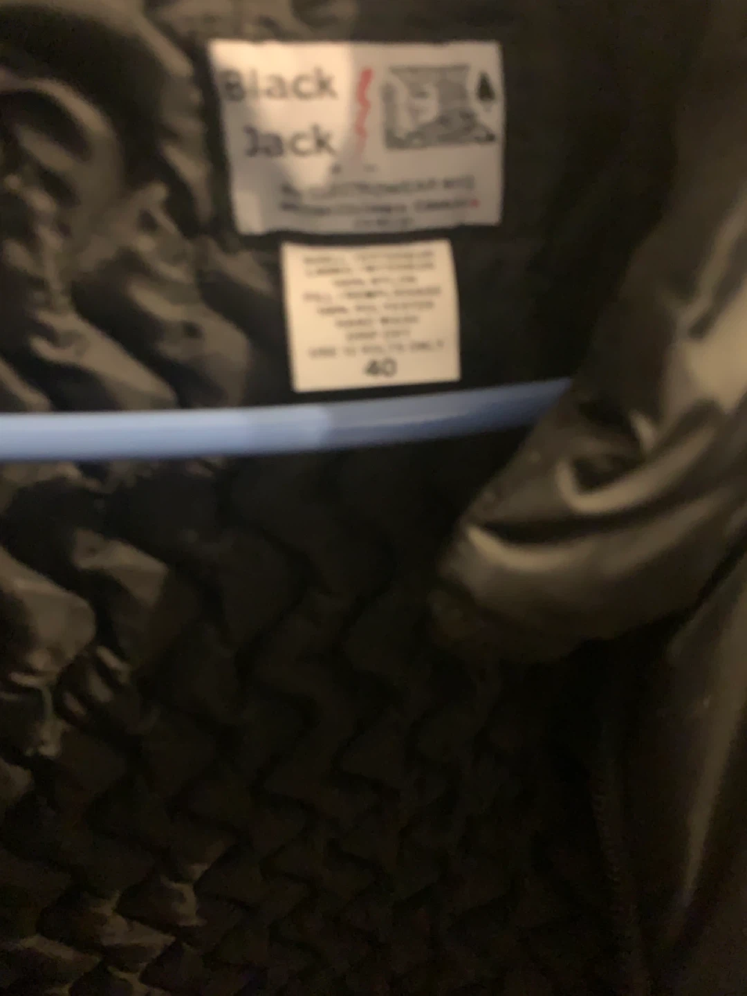 Black Jack Heated Vest Size 40