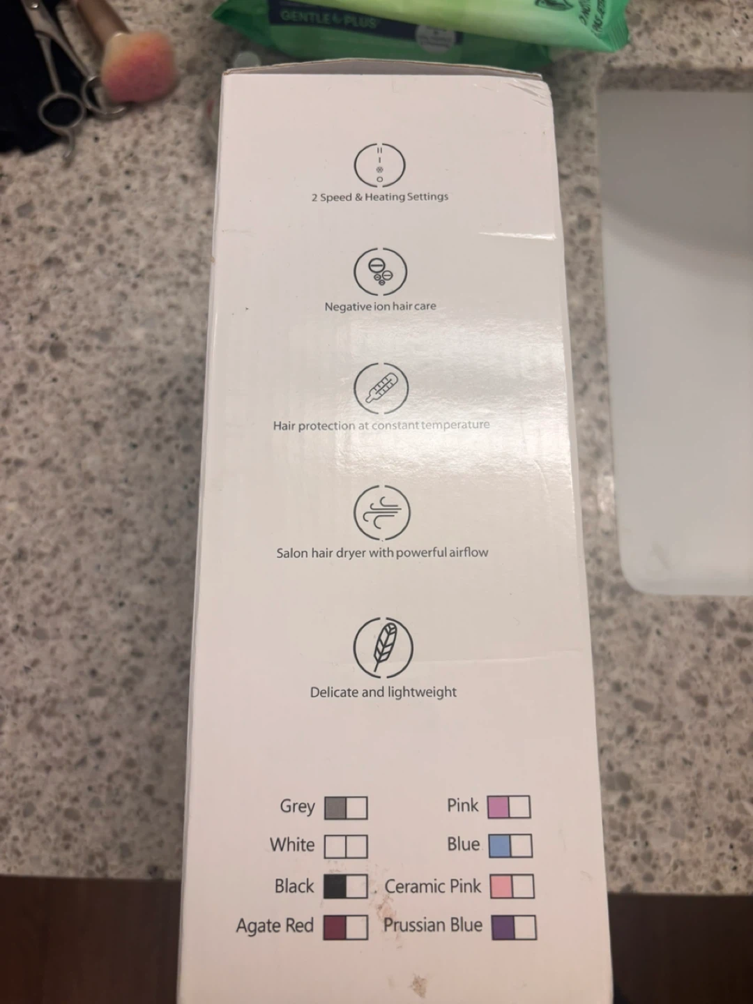 SLOPEHILL Hair Dryer with Negative Ion Care - photo 2