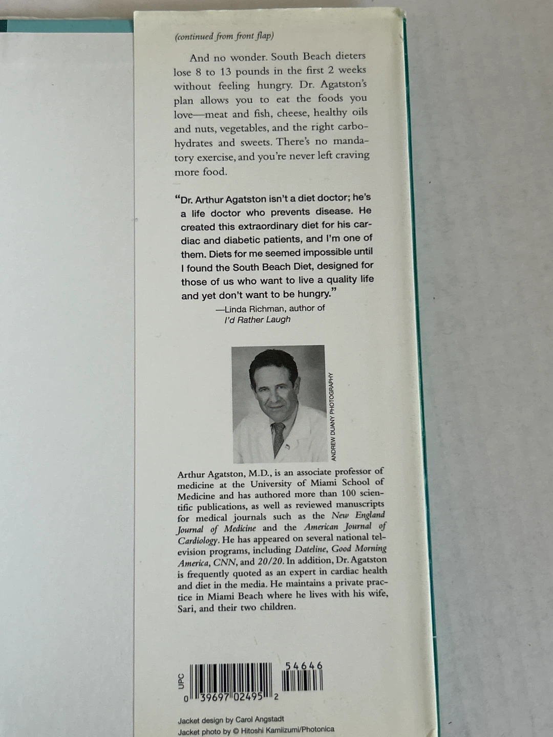 🌱The South Beach Diet by Arthur Agatston, M.D. - photo 5