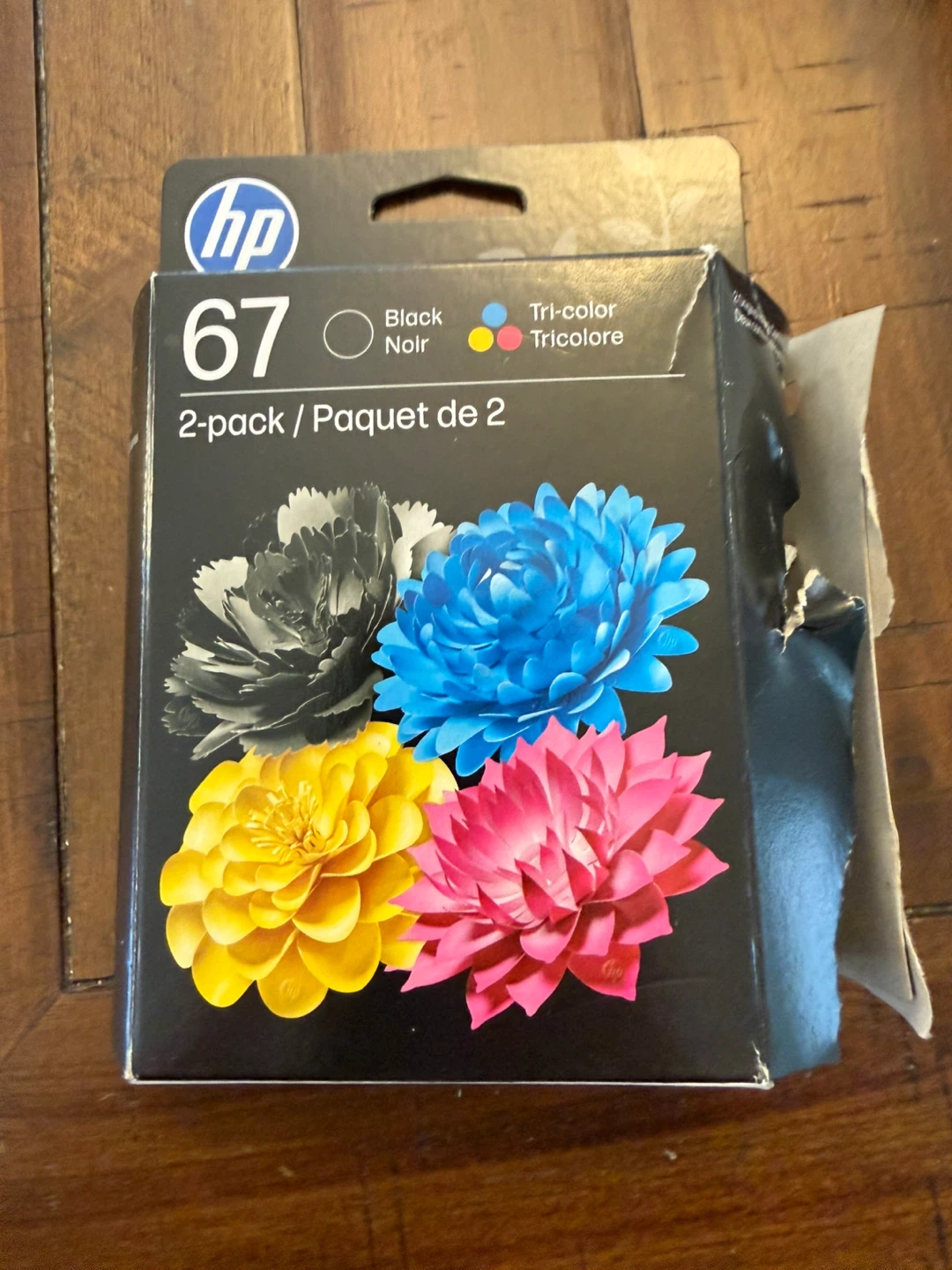 HP 67 Black & Tri-Color Ink Cartridge 2-Pack