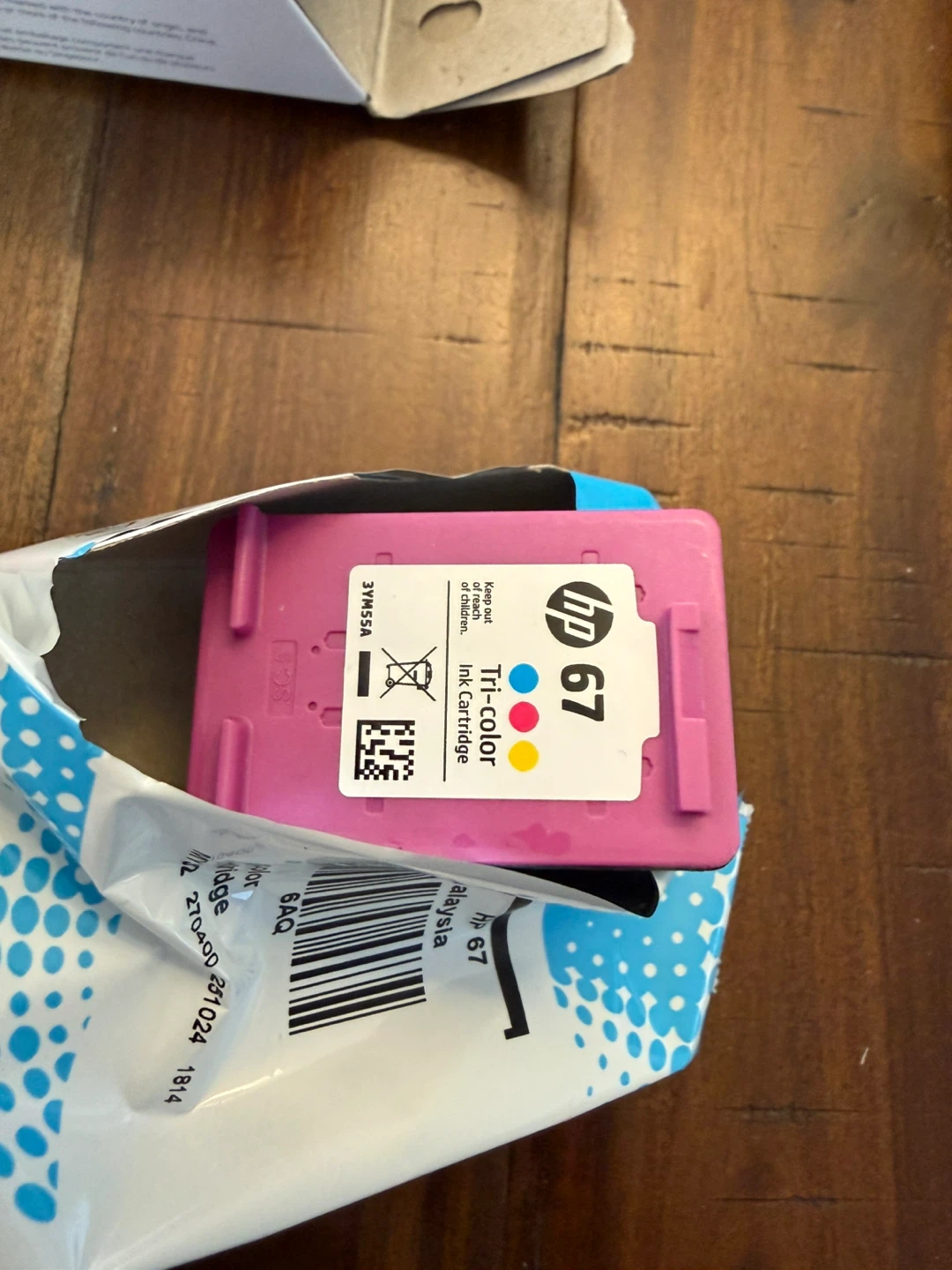 HP 67 Black & Tri-Color Ink Cartridge 2-Pack - photo 2