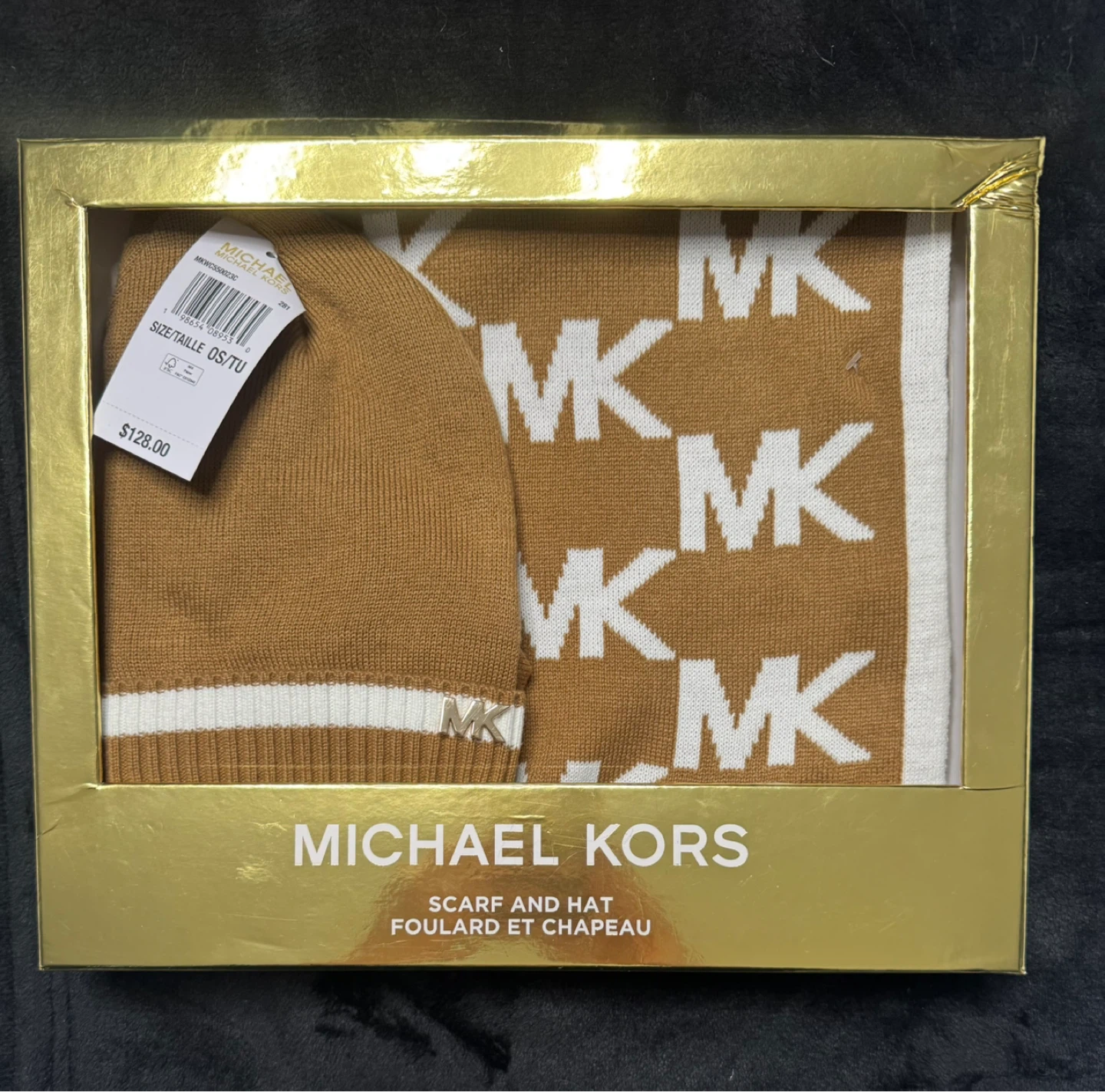 Michael Kors Scarf and Hat Set