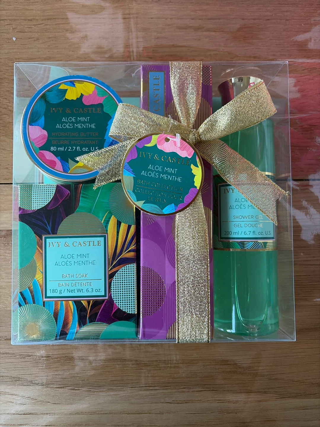 Ivy & Castle Aloe Mint Bath Collection Gift Set 🌱